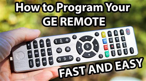 general electric tv remote control|ge universal remote for firestick.